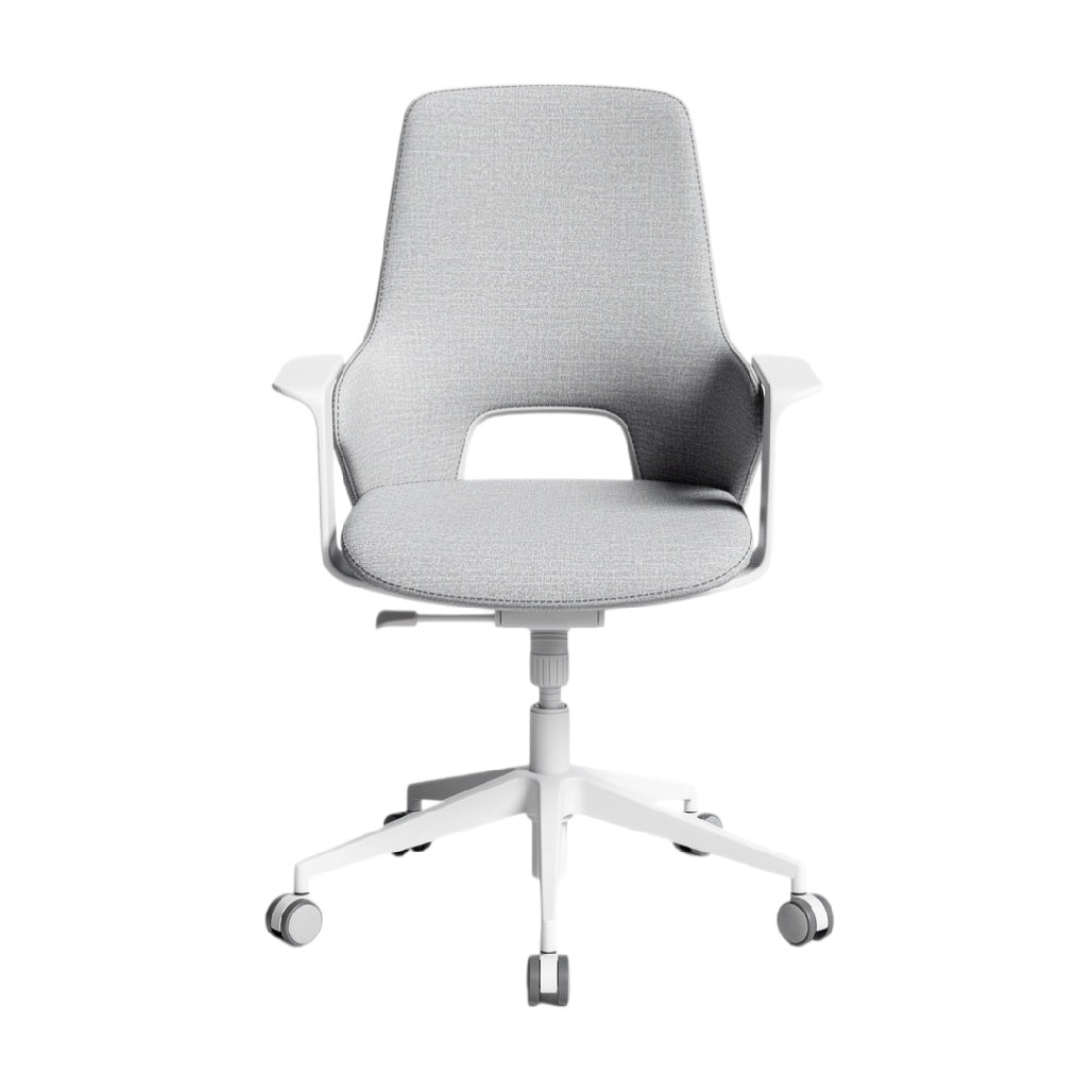 Chaise de bureau ergonomique avec accoudoirs et réglage en hauteur